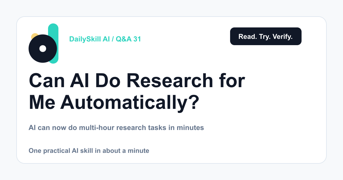 Can AI Do Research for Me Automatically? (What Deep Research Actually Does)