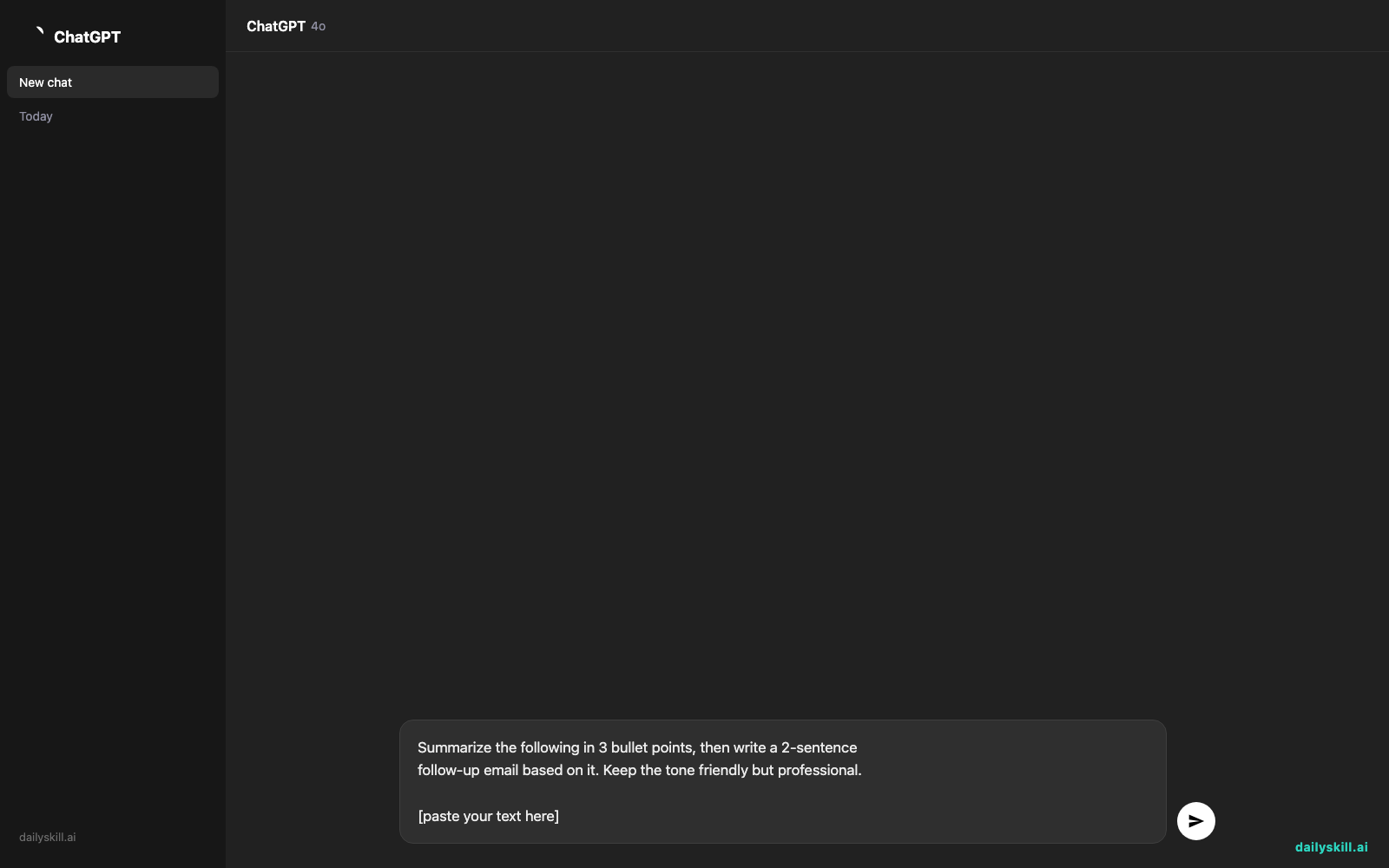 Your AI Model Disappeared? Fix It in 60 Seconds (No Panic Needed) - Prompt input visual