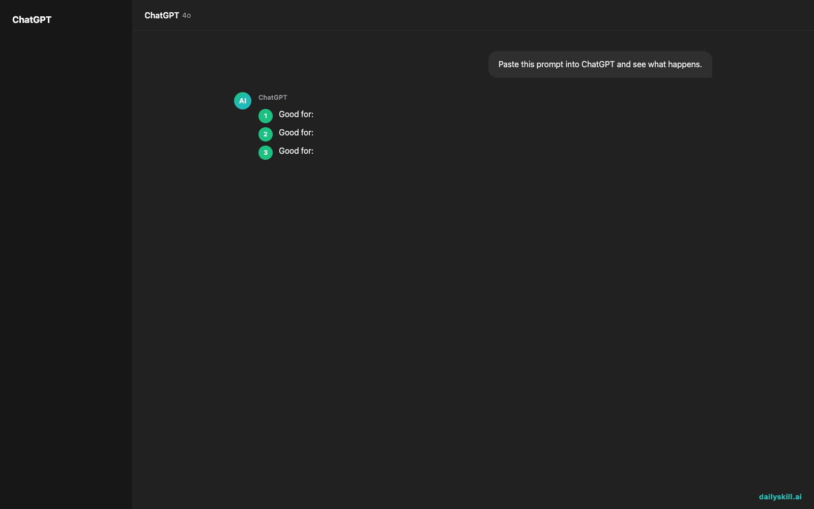 What AI tool should I use for my specific job? - Expected AI result visual