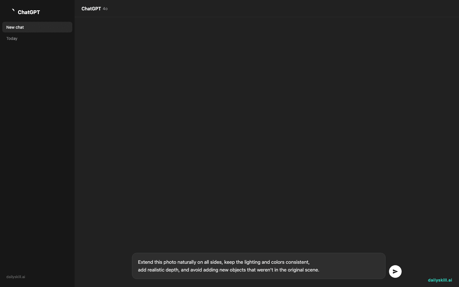 Landscape.ai — turn a plain photo into a wide, deep scene - Prompt input visual
