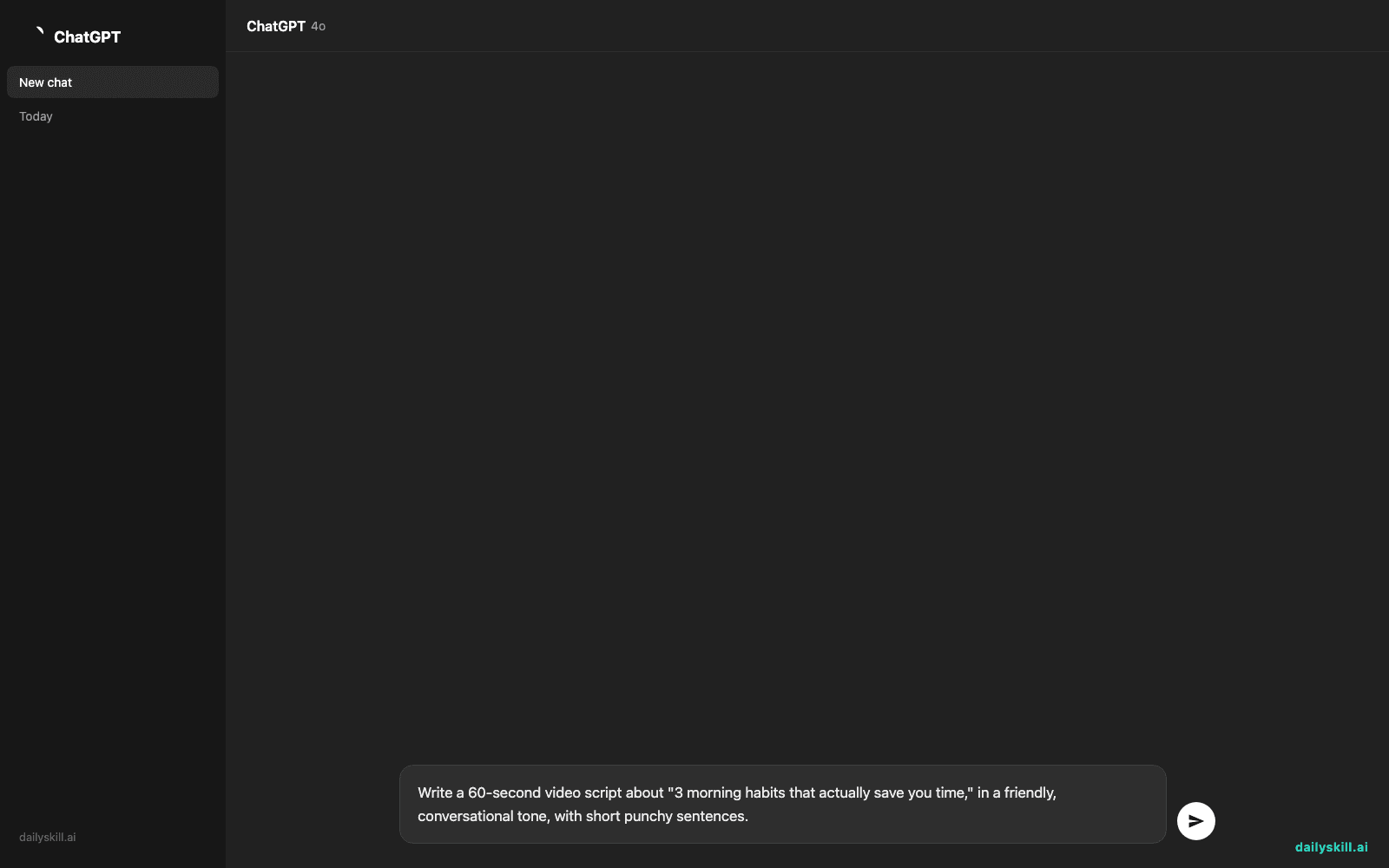 Fliki — Turn a Blog Post Into a Narrated Video Without Touching Editing Software - Prompt input visual