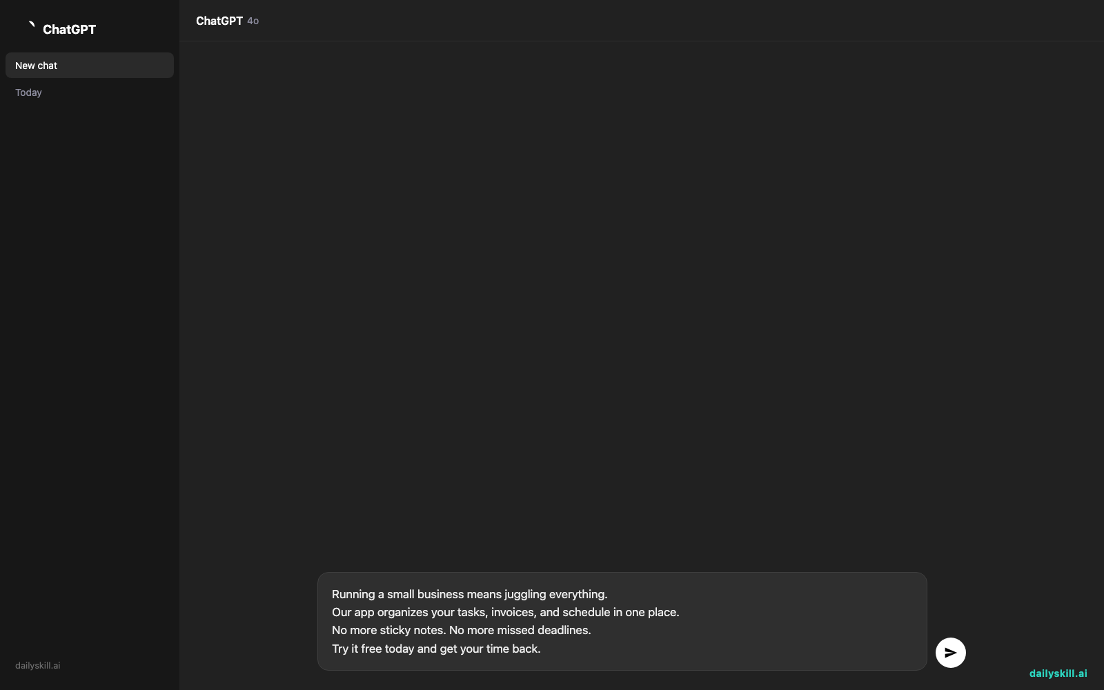 Visla — Turn a Written Script Into a Ready-to-Post Video — Prompt input visual