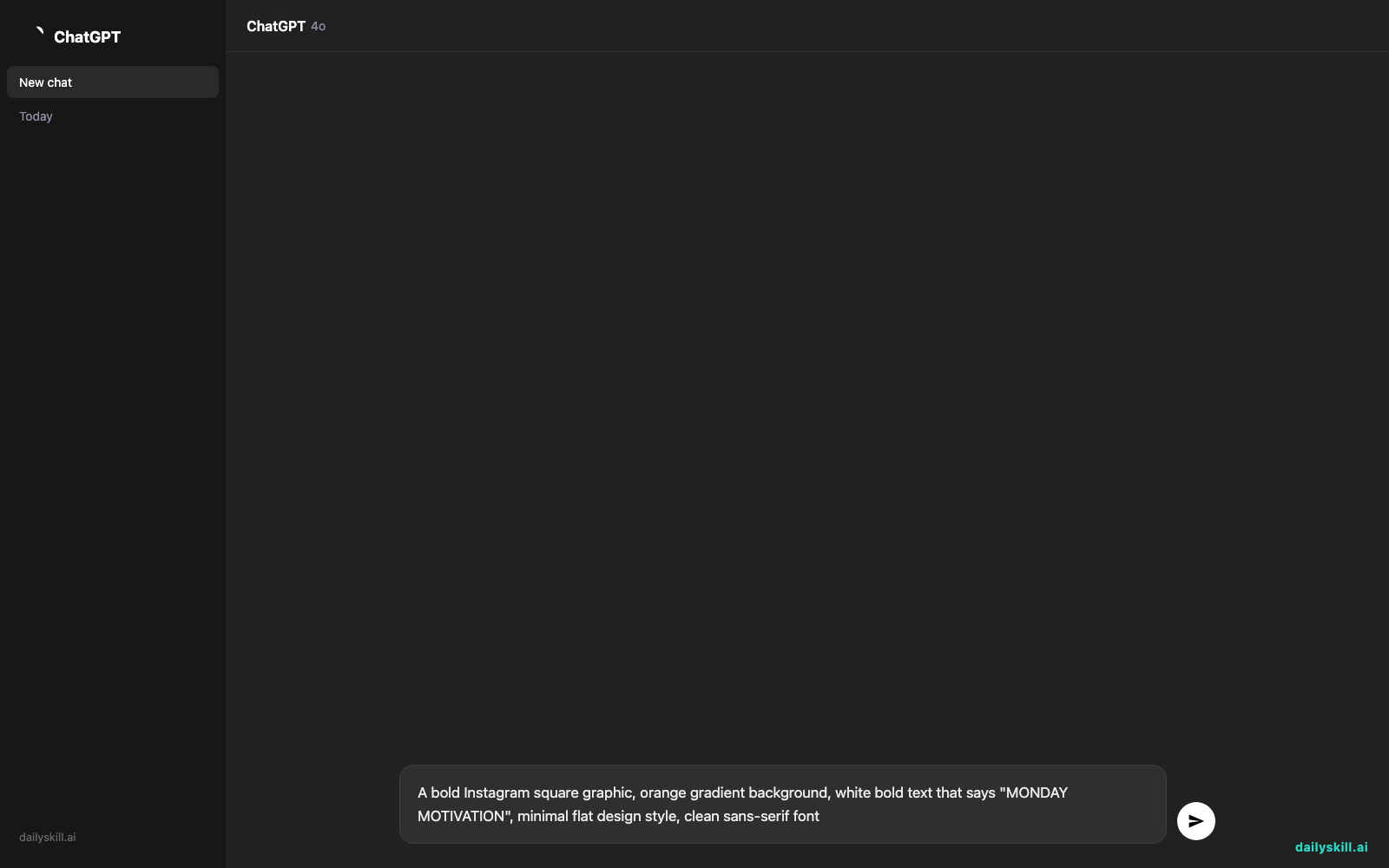 Ideogram — Finally, an AI Image Generator That Gets Text Right — Prompt input visual