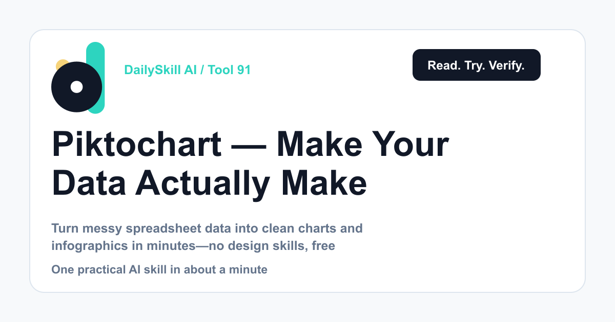 Piktochart — Make Your Data Actually Make Sense