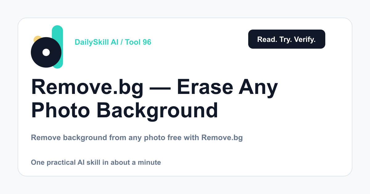 Remove.bg — Erase Any Photo Background in One Click