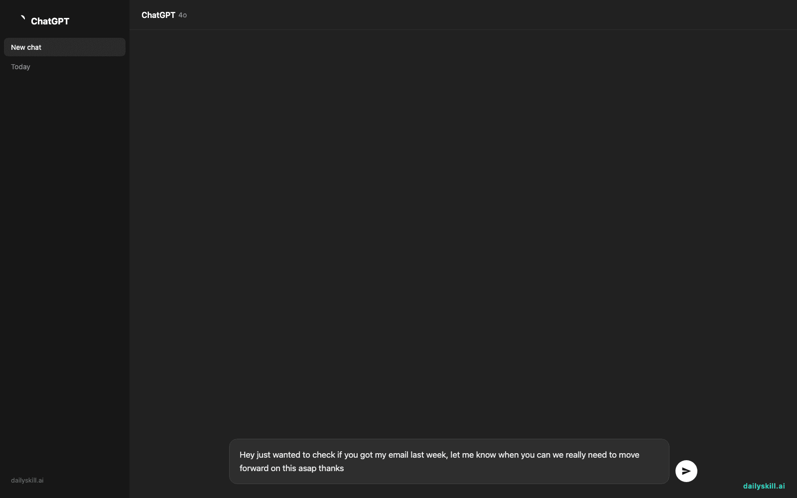 Grammarly — Fix Grammar and Tone Before You Hit Send — Prompt input visual